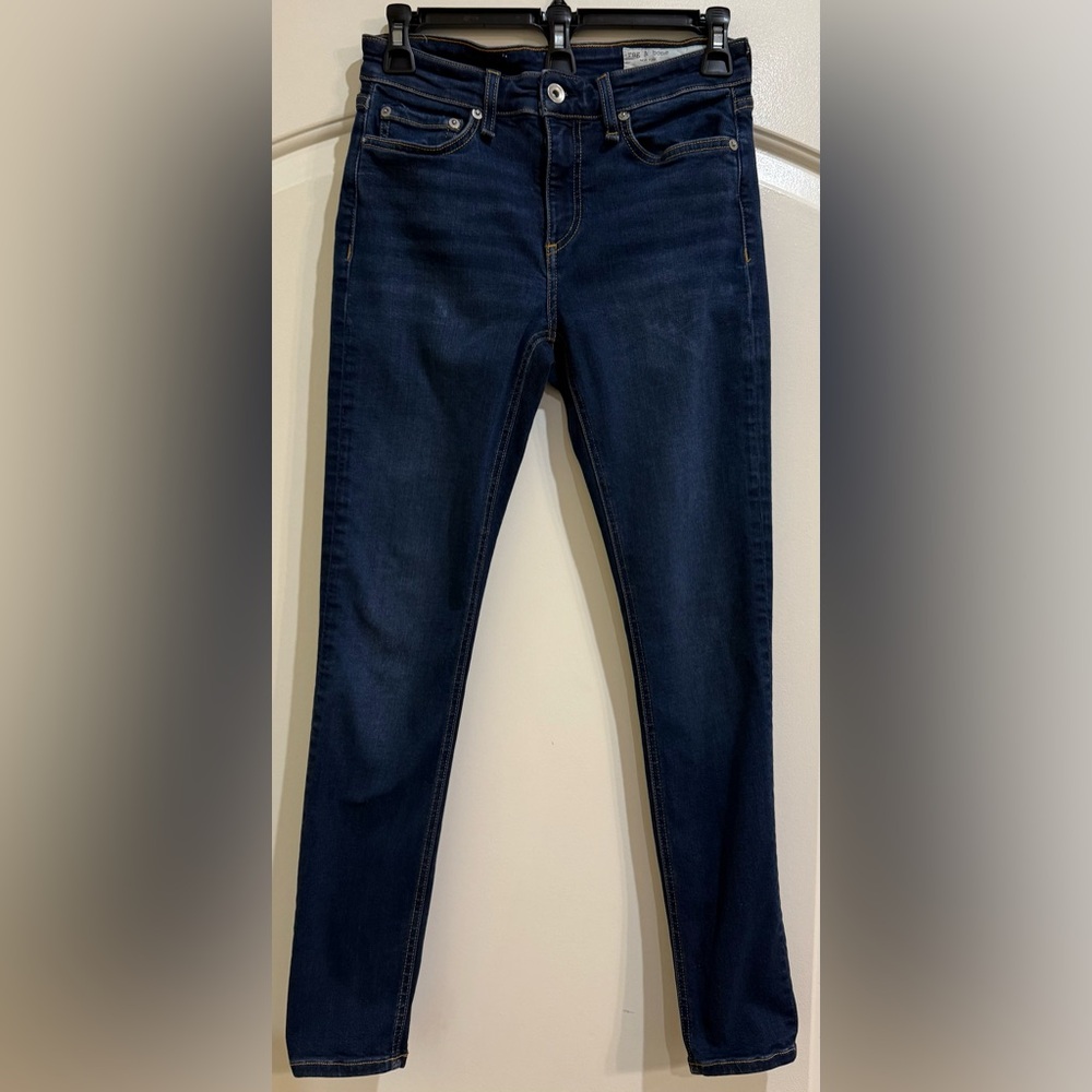 rag & bone Women's Cate Mid Rise Ankle Skinny Jeans